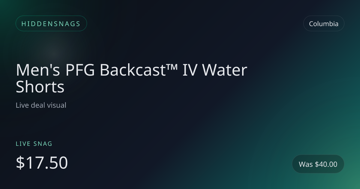 Men's PFG Backcast™ IV Water Shorts