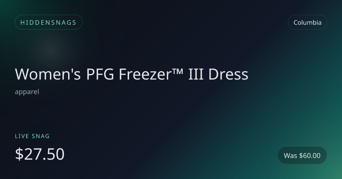 Women's PFG Freezer™ III Dress