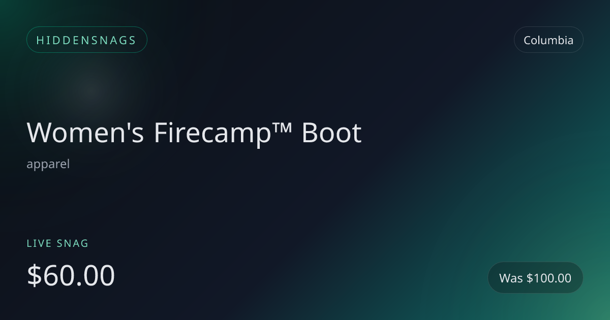 Women's Firecamp™ Boot