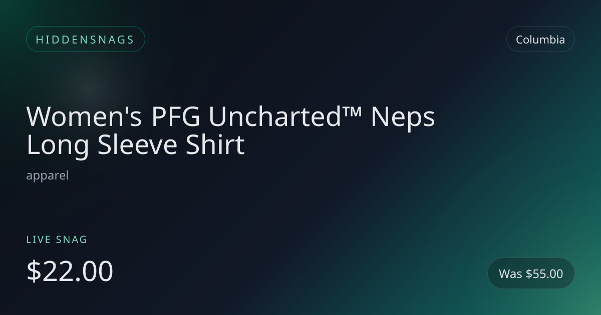 Women's PFG Uncharted™ Neps Long Sleeve Shirt